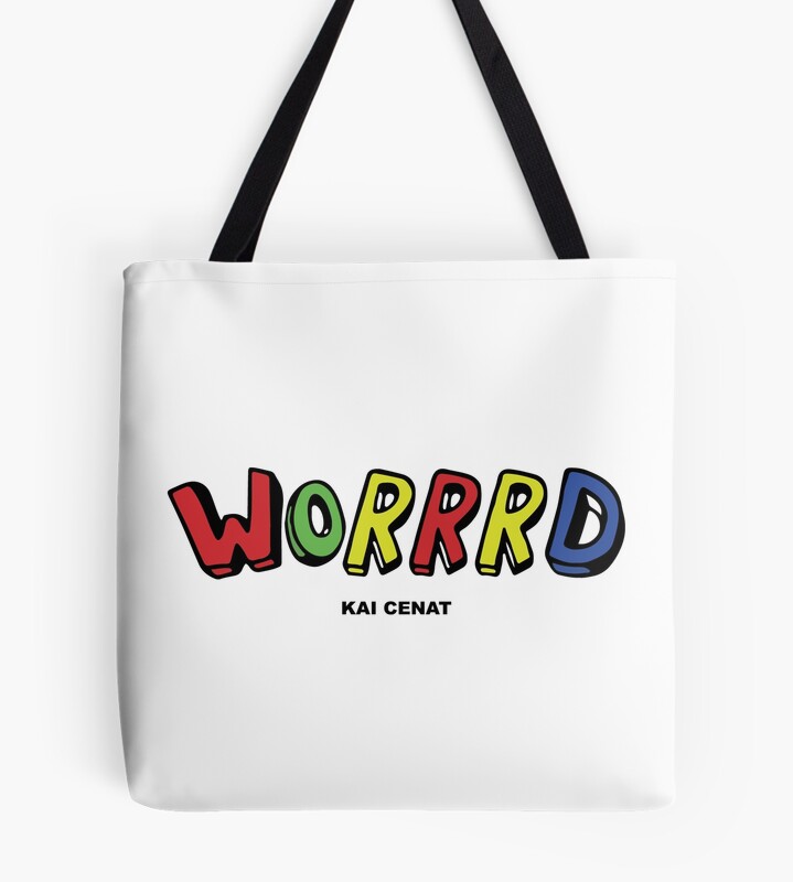 Kai Cenat Worrrd Tote Bag